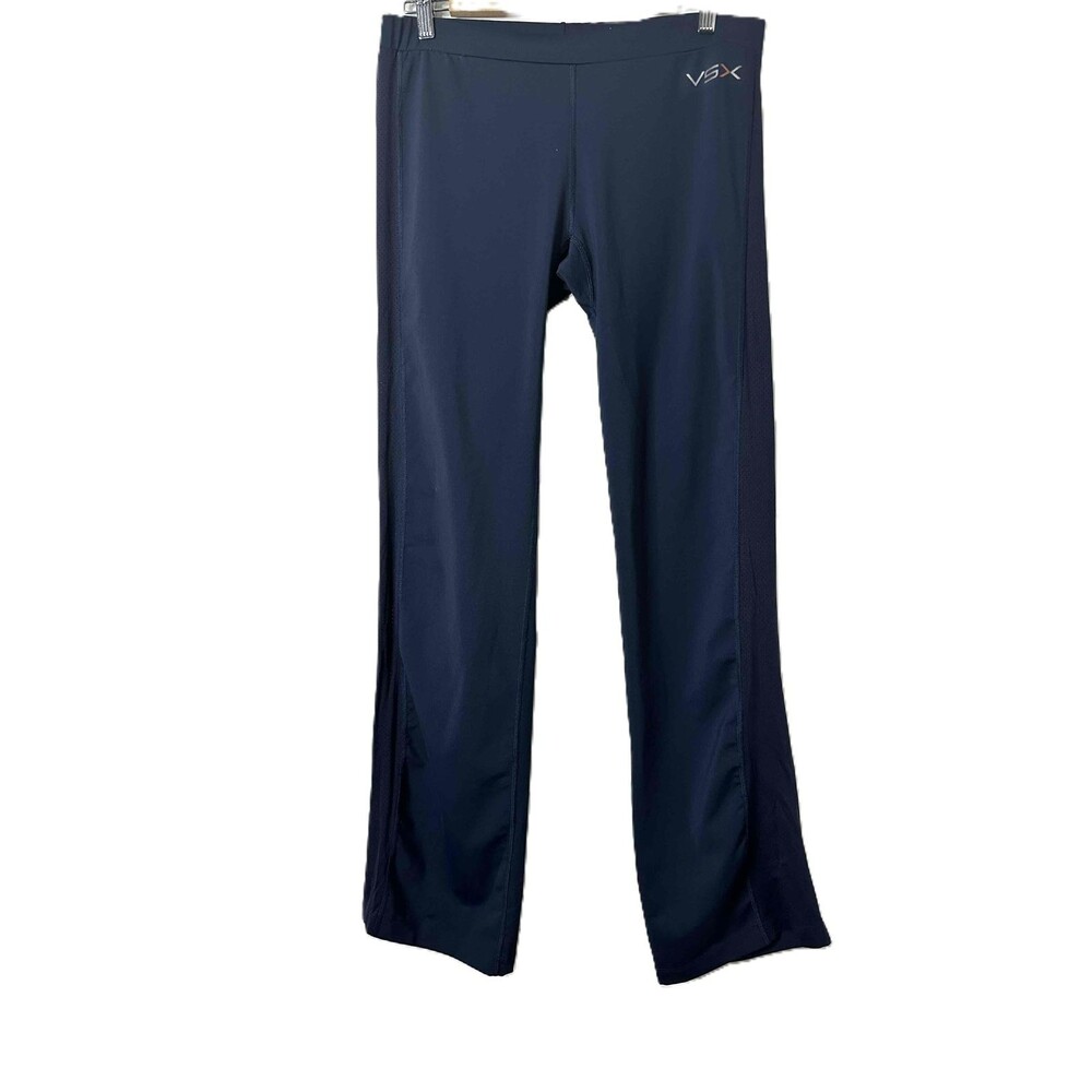 Victoria's Secret Active VsX Pants Womens Size Large Blue Athletic Elastic Logo